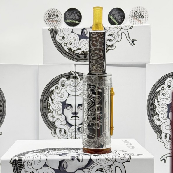 Gorgon Boro Mech Mod Polished T6 by SC Philippines x silver Gorgon Boro Mech Mod Polished T6 by SC Philippines x silver